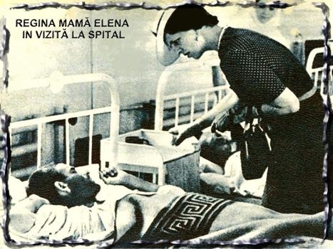 F14-REGINA-MAMA ELENA IN VIZITA LA SPITAL