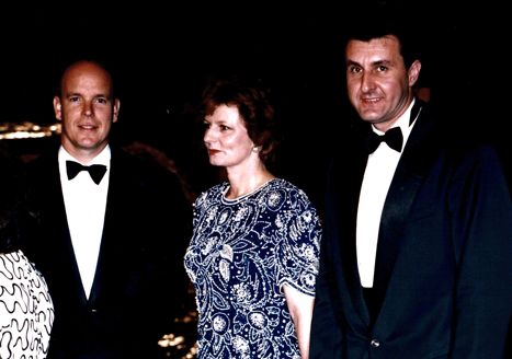 Crown Princess Margarita, Prince Radu and Prince Sovereign Albert II