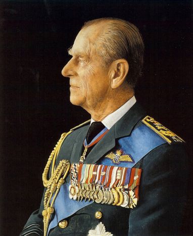 Richard Stone portrait of Prince Philip