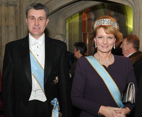 Crown Princess and Prince Radu of Romania Guildhall London Dec2011