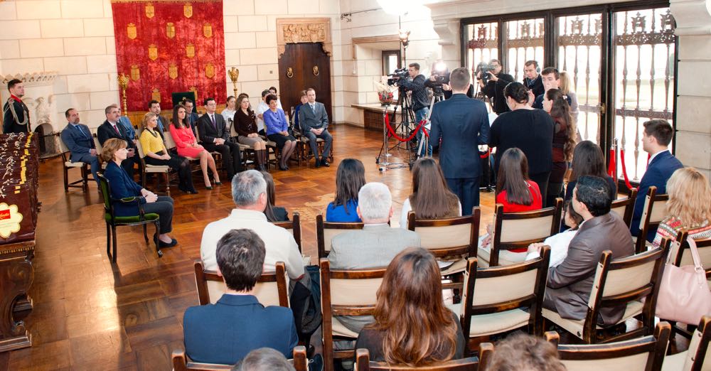 Cadouri de Craciun la Palatul Elisabeta, 16 decembrie 2014, foto Daniel Angelescu, ©Casa Majestatii Sale Regelui