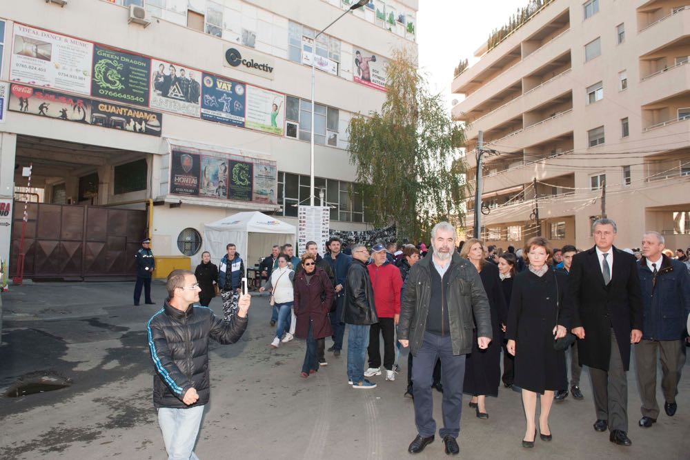 Dezvelirea monumentului dedicat victimelor #Colectiv, Familia Regala, 30 octombrie 2016, foto Daniel Angelescu