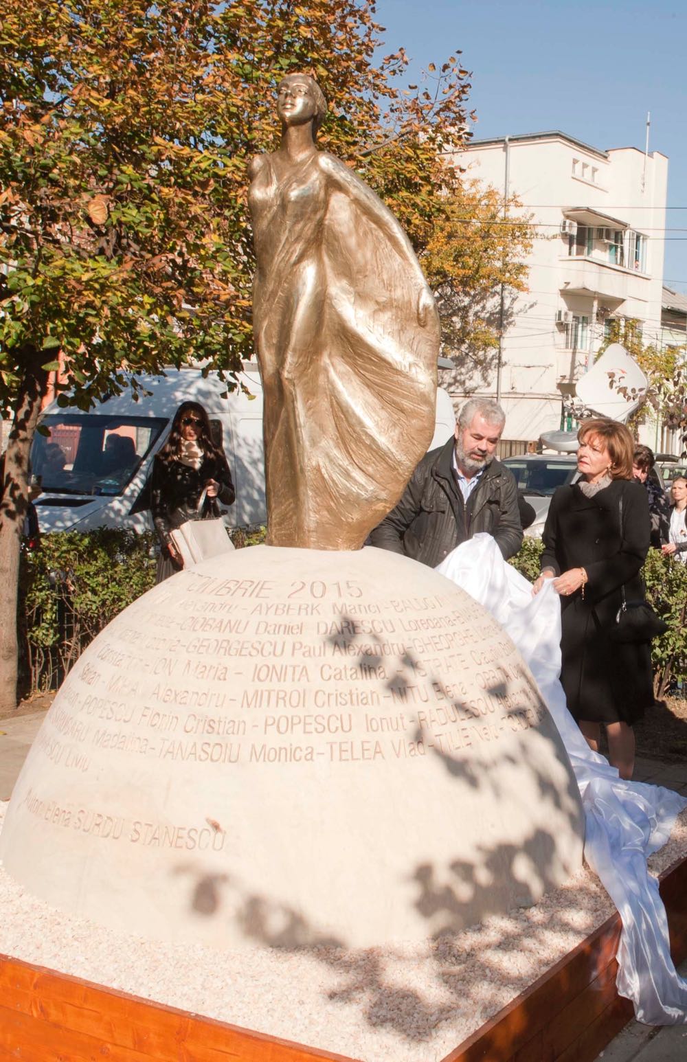 Dezvelirea monumentului dedicat victimelor #Colectiv, Familia Regala, 30 octombrie 2016, foto Daniel Angelescu