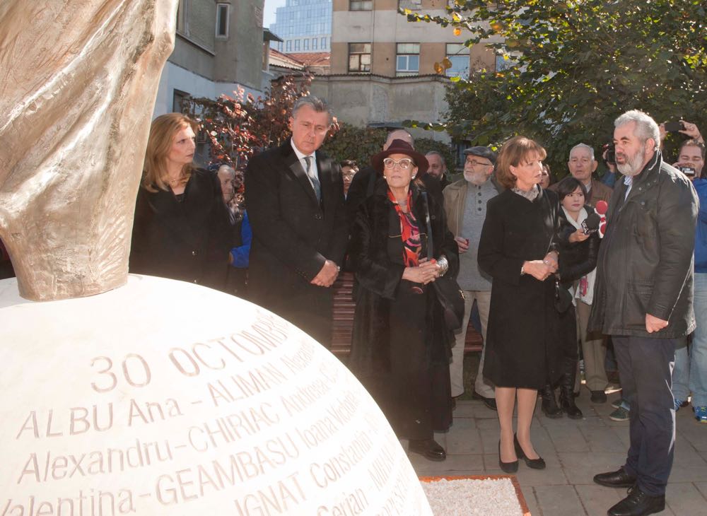 Dezvelirea monumentului dedicat victimelor #Colectiv, Familia Regala, 30 octombrie 2016, foto Daniel Angelescu