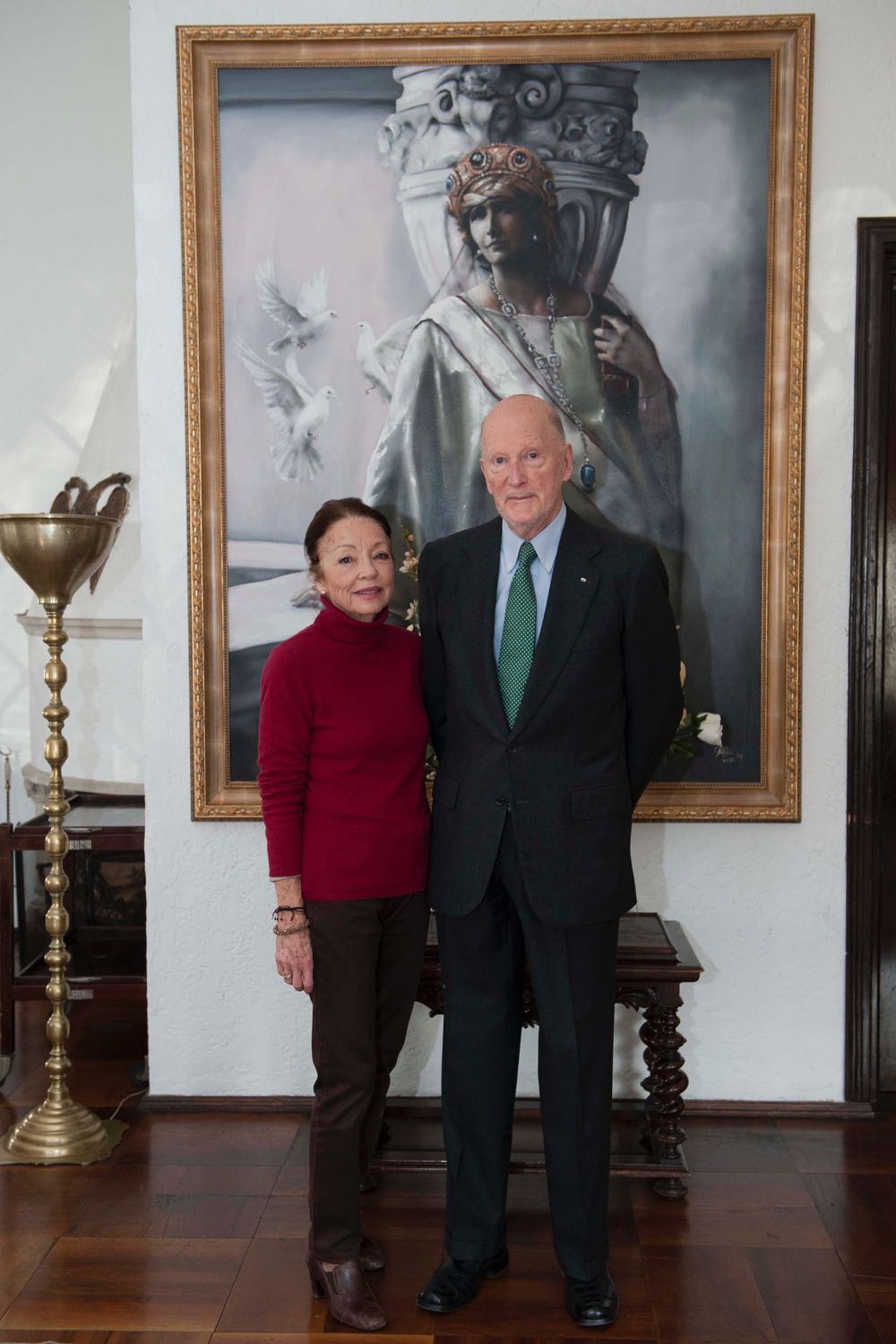 Regele Simeon II si Regina Margarita ai bulgarilor Palatul Elisabeta Bucuresti 30 noiembrie 2016 ©Daniel Angelescu