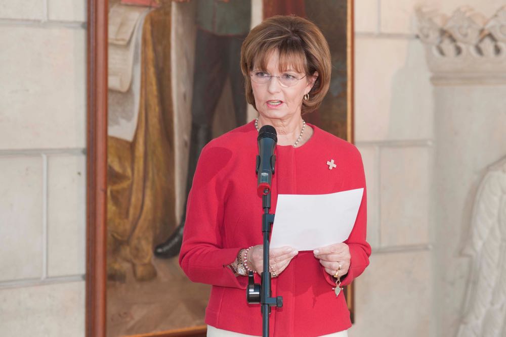 Principesa Mostenitoare Margareta a premiat voluntarii Crucii Rosii romane, Palatul Elisabeta, 16 noiembrie 2016, foto Daniel Angelescu