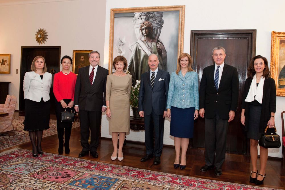 Principesa Mostenitoare Margareta, Custodele Coroanei, ambasadorii Italiei si Germaniei, Palatul Elisabeta, foto Daniel Angelescu