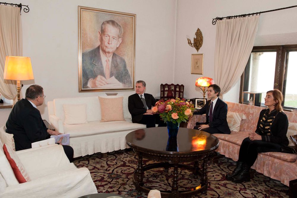 Delegatie Turcia la Palatul Elisabeta, Principele Radu, foto Daniel Angelescu
