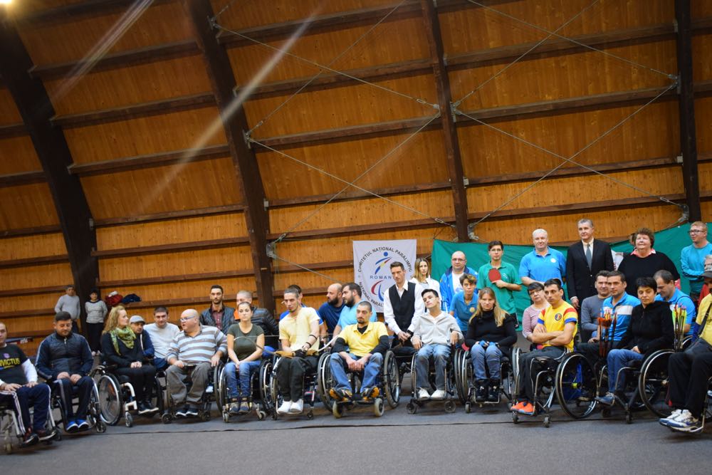 Principele Radu alaturi de sportivii paralimpici la Complexul Olimpic Izvorani, 12 noiembrie 2016