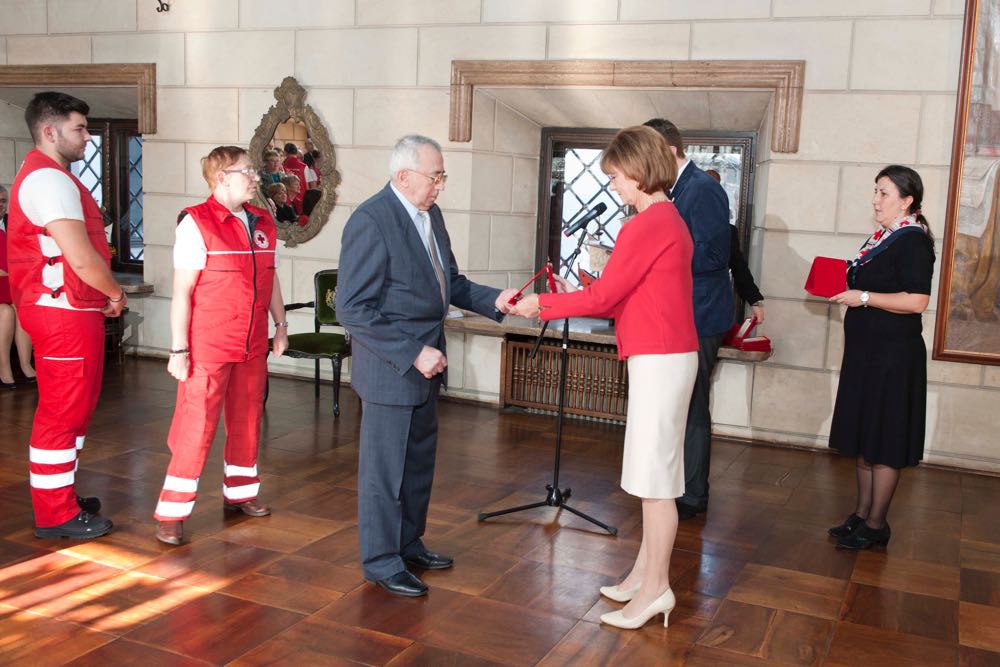 Principesa Mostenitoare Margareta a premiat voluntarii Crucii Rosii romane, Palatul Elisabeta, 16 noiembrie 2016, foto Daniel Angelescu