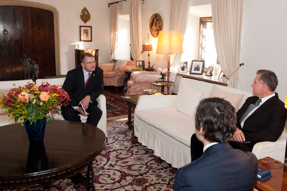 Delegatie Turcia la Palatul Elisabeta, Principele Radu, foto Daniel Angelescu