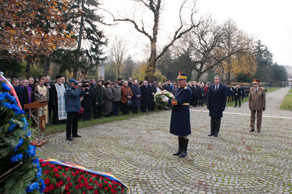 Principele Radu a luat parte la comemorarea victimelor razboaielor, Cimitirul Pro Patria, 11 noiembrie 2016, foto Daniel Angelescu