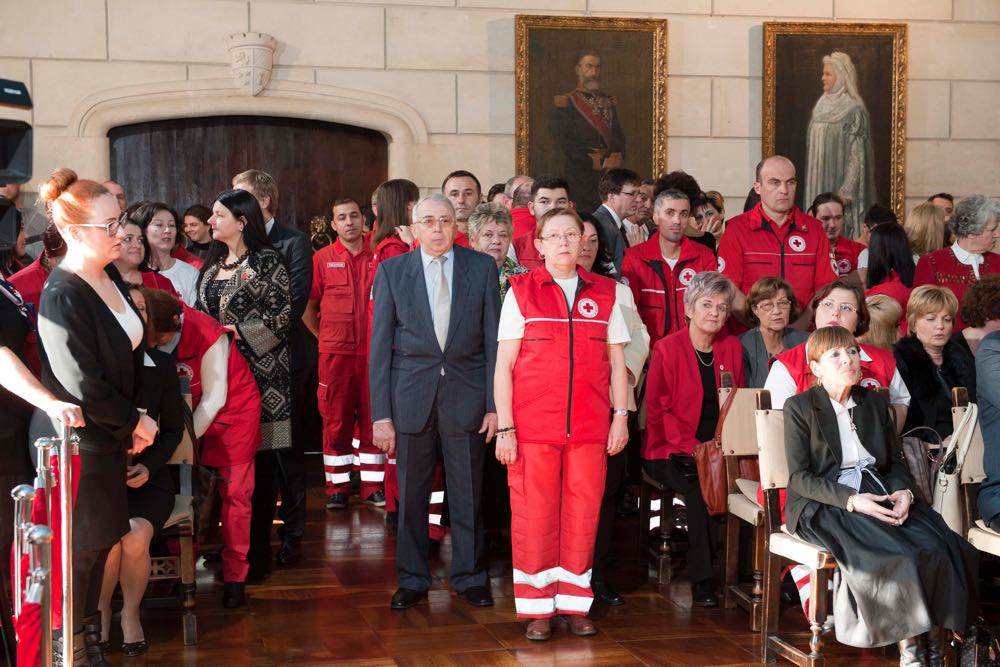 Principesa Mostenitoare Margareta a premiat voluntarii Crucii Rosii romane, Palatul Elisabeta, 16 noiembrie 2016, foto Daniel Angelescu