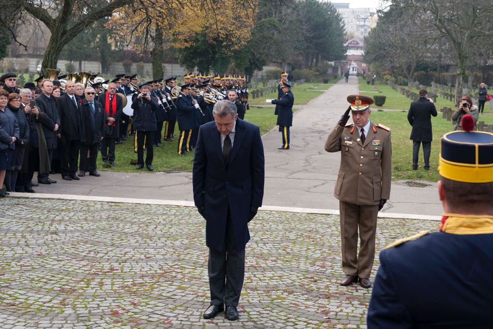 Principele Radu a luat parte la comemorarea victimelor razboaielor, Cimitirul Pro Patria, 11 noiembrie 2016, foto Daniel Angelescu