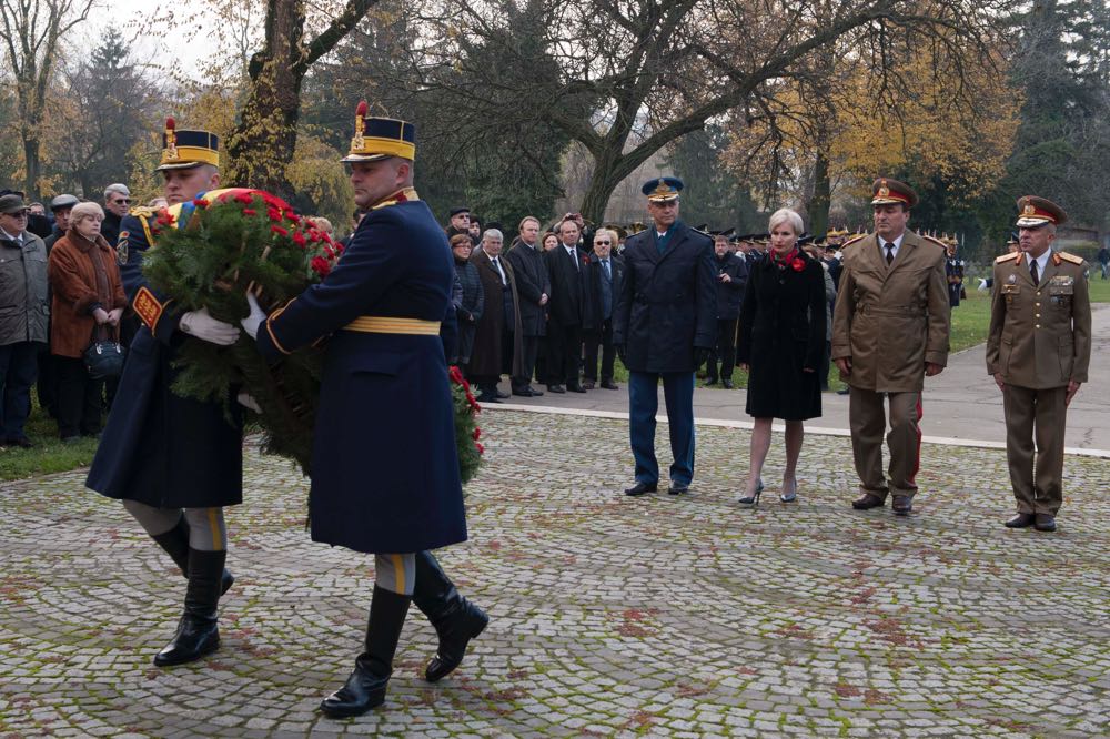 Principele Radu a luat parte la comemorarea victimelor razboaielor, Cimitirul Pro Patria, 11 noiembrie 2016, foto Daniel Angelescu