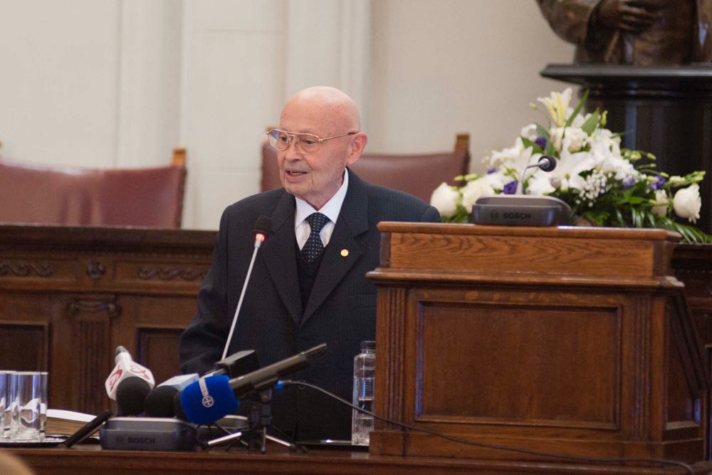 Principesa Mostenitoare si Principele Radu la Sesiunea Solemna a Academiei Romane, 28 noiembrie 2016, foto Daniel Angelescu