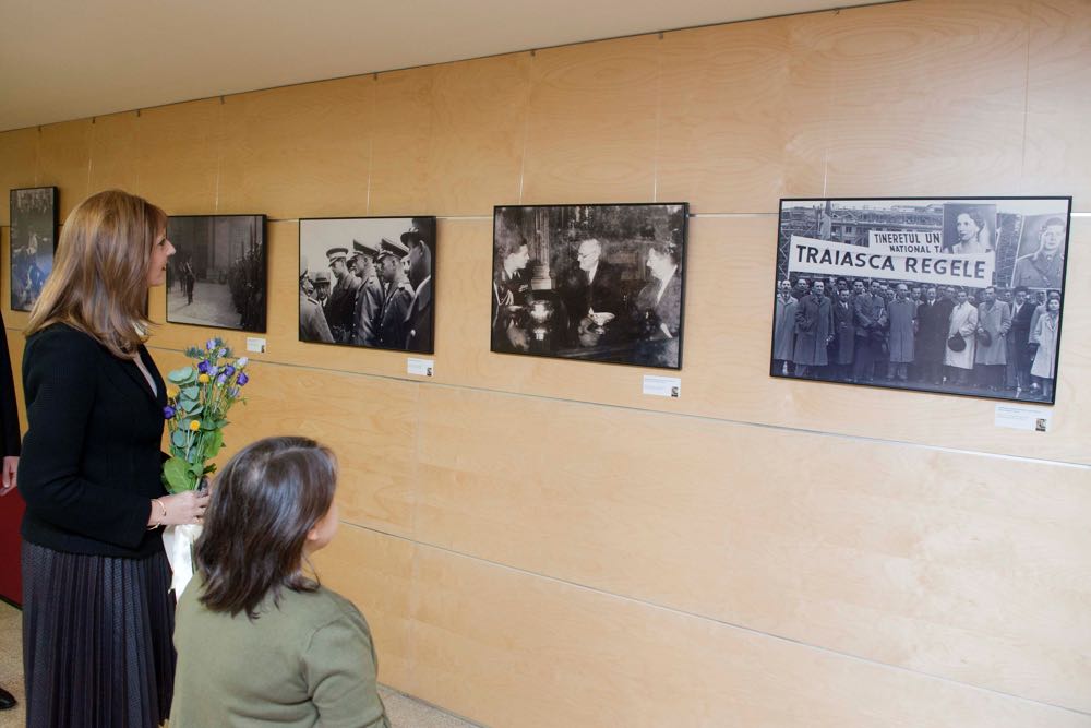 Principesa Maria la Biblioteca Nationala a Romaniei, expozitia Regele Mihai I, 25 noiembrie 2016, foto Daniel Angelescu