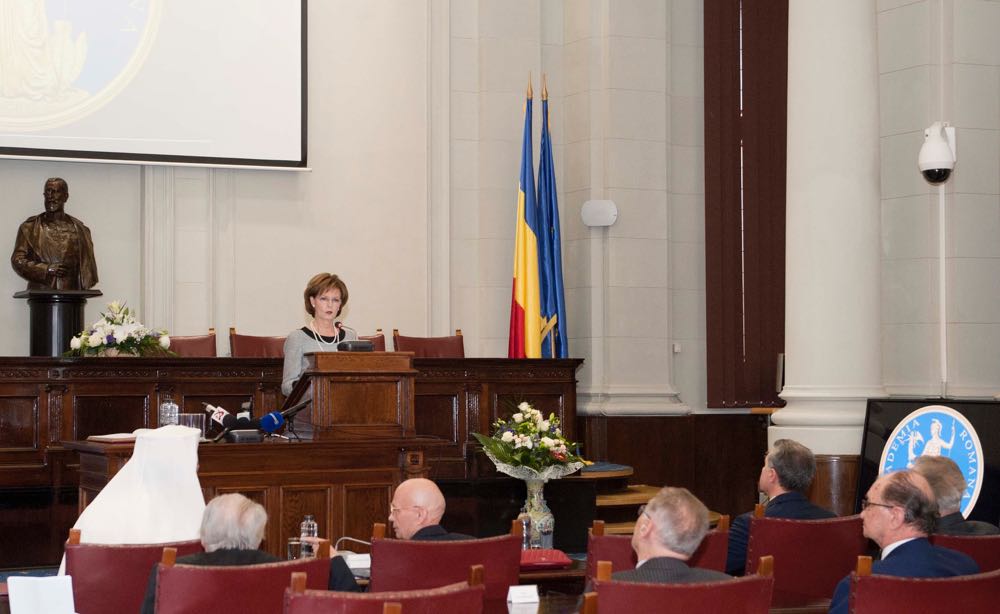 Principesa Mostenitoare si Principele Radu la Sesiunea Solemna a Academiei Romane, 28 noiembrie 2016, foto Daniel Angelescu