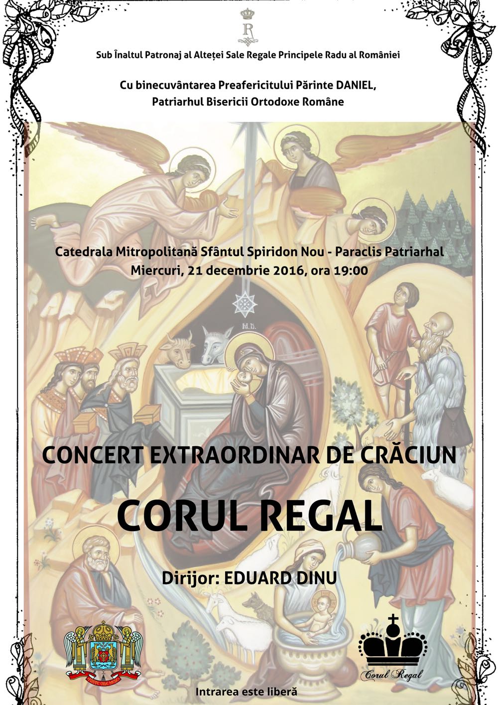 Corul Regal - Concert de  Craciun