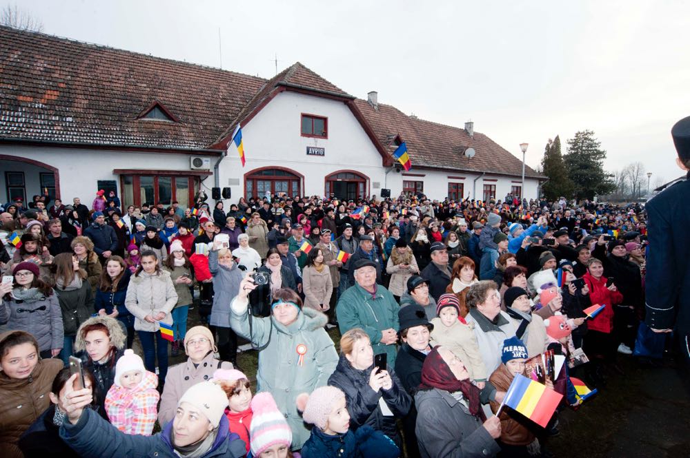 Primirea Familiei Regale în Gara Avrig, 1 decembrie 2016 ©Daniel Angelescu