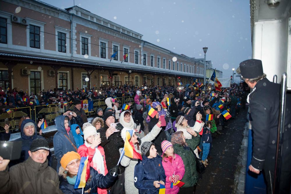 Primirea Familiei Regale în Gara Sibiu, 1 decembrie 2016 ©Daniel Angelescu