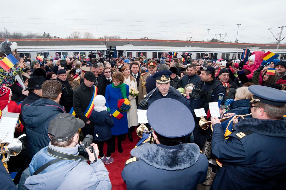 Sosirea Familiei Regale la Gara Brasov, 1 decembrie 2016 ©Daniel Angelescu