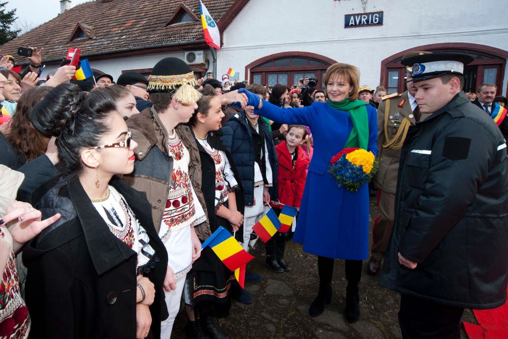 Primirea Familiei Regale în Gara Avrig, 1 decembrie 2016 ©Daniel Angelescu