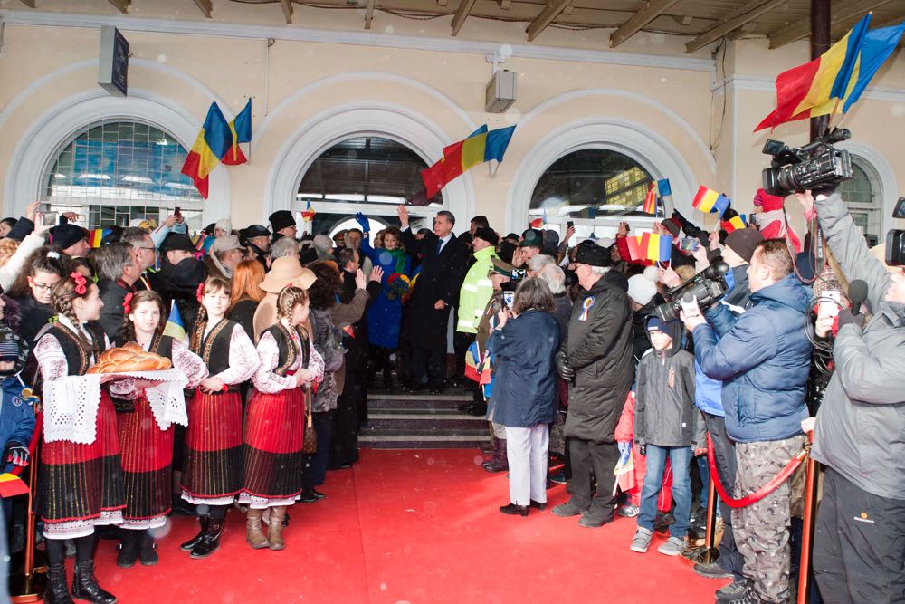 Sosirea Familiei Regale la Gara Bușteni, 1 decembrie 2016 ©Daniel Angelescu