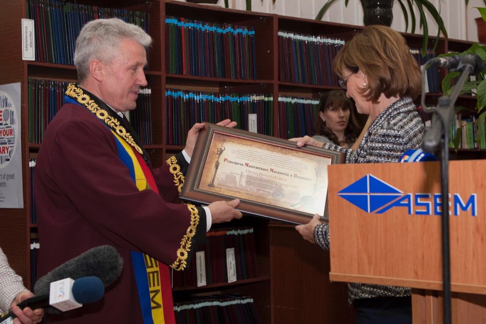 Principesa Mostenitoare Margareta, Doctor Honoris Causa al Academiei de Studii Economice a Moldovei, 12 decembrie 2016, Chisinau ©Daniel Angelescu