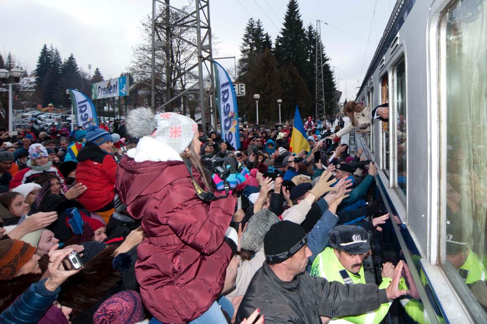 Sosirea Familiei Regale la Gara Predeal, 1 decembrie 2016 ©Daniel Angelescu