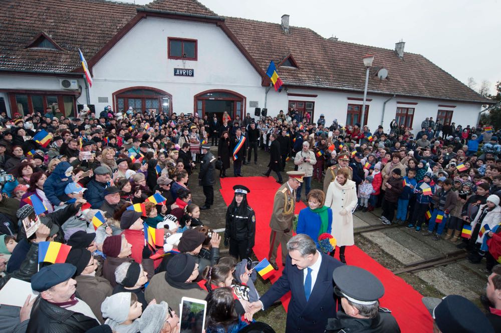 Primirea Familiei Regale în Gara Avrig, 1 decembrie 2016 ©Daniel Angelescu