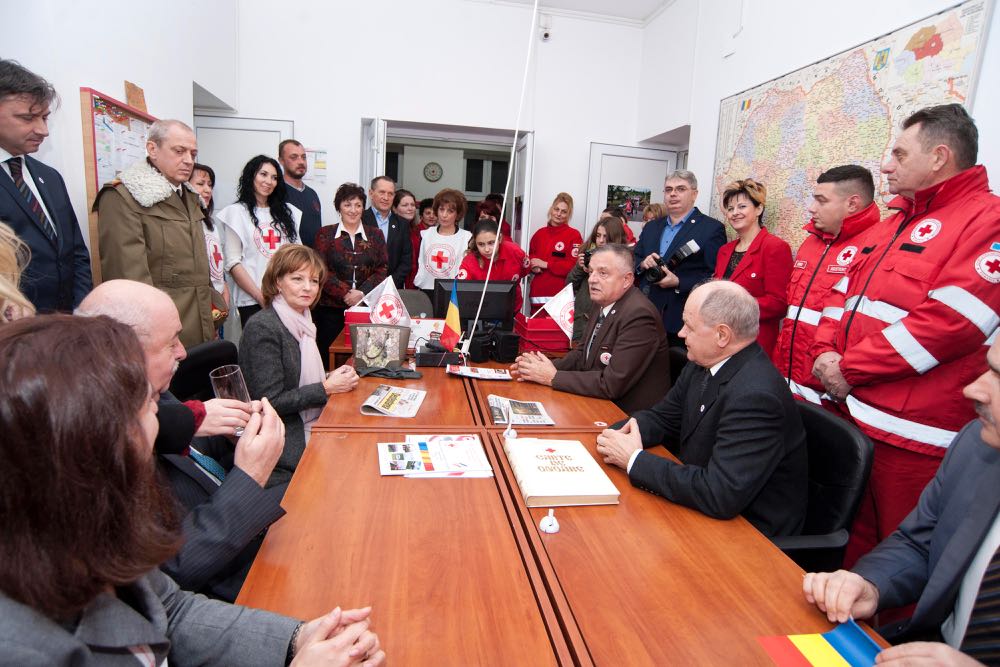 Principesa Mostenitoare Margareta a vizitat Crucea Rosie din Bacau, 15 decembrie 2016 ©Daniel Angelescu