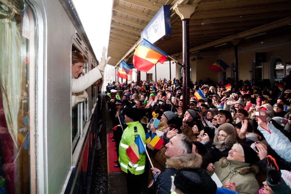 Sosirea Familiei Regale la Gara Bușteni, 1 decembrie 2016 ©Daniel Angelescu