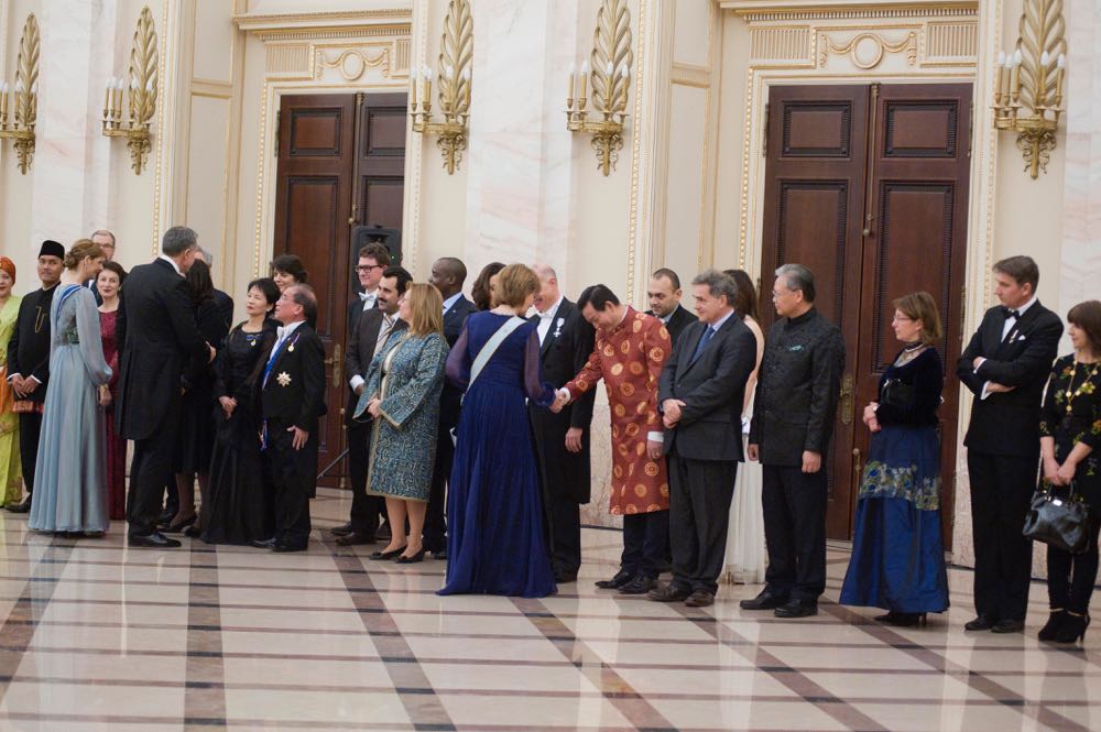 150 de ani de diplomatie regala; Familia Regala si Corpul Diplomatic la Palatul Regal Bucuresti, 14 decembrie 2016 ©Daniel Angelescu