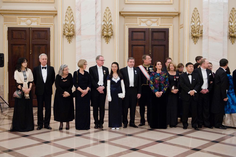 150 de ani de diplomatie regala; Familia Regala si Corpul Diplomatic la Palatul Regal Bucuresti, 14 decembrie 2016 ©Daniel Angelescu