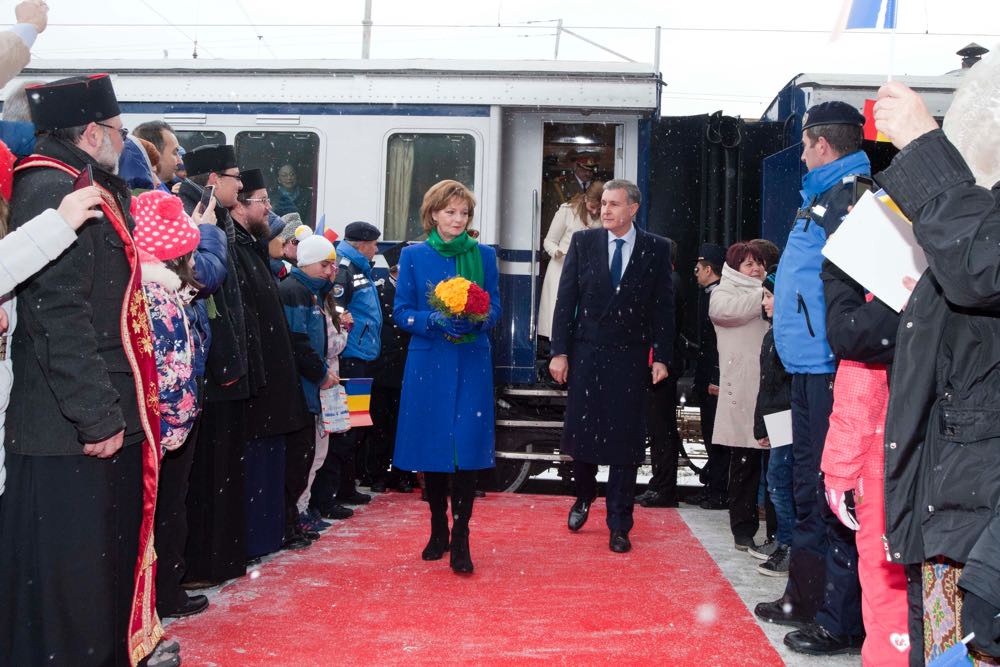 Sosirea Familiei Regale la Gara Predeal, 1 decembrie 2016 ©Daniel Angelescu