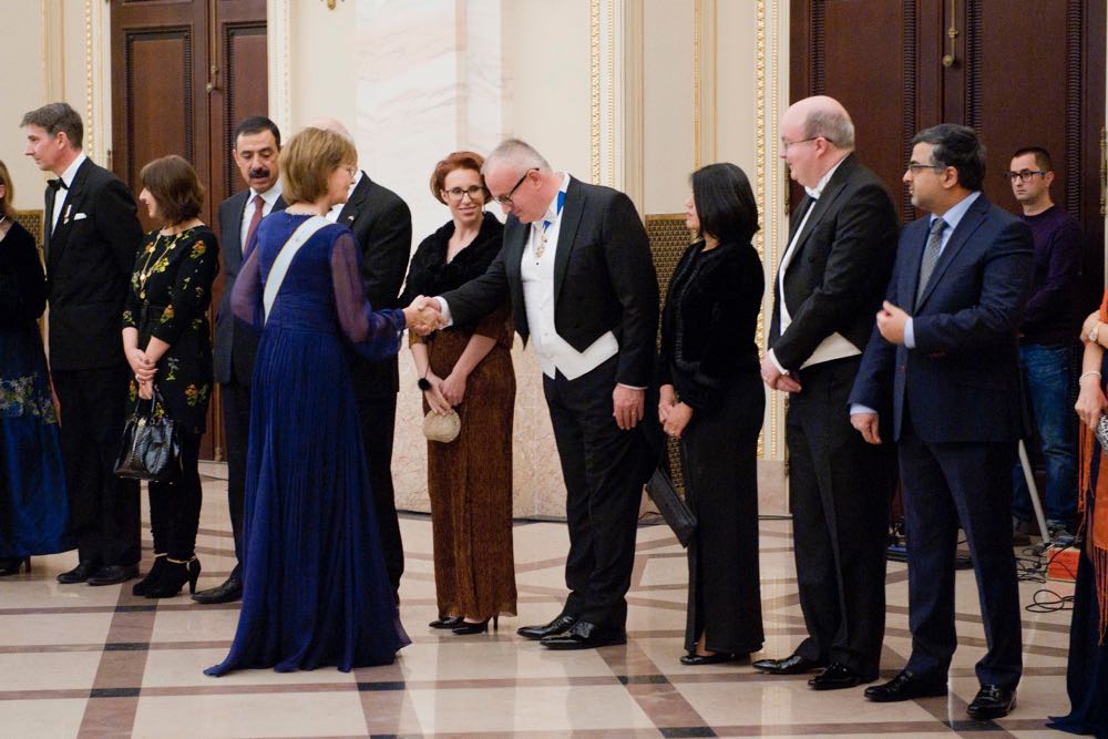 150 de ani de diplomatie regala; Familia Regala si Corpul Diplomatic la Palatul Regal Bucuresti, 14 decembrie 2016 ©Daniel Angelescu