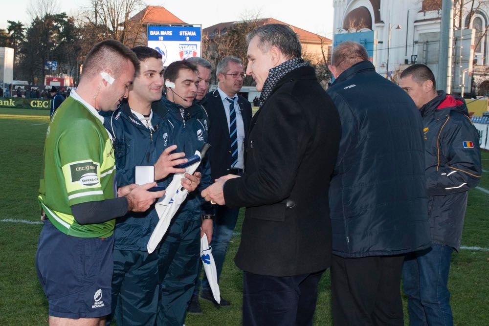 Principele Radu a fost prezent la finala Cupei Regelui la Rugby, 3 decembrie 2016 ©Daniel Angelescu