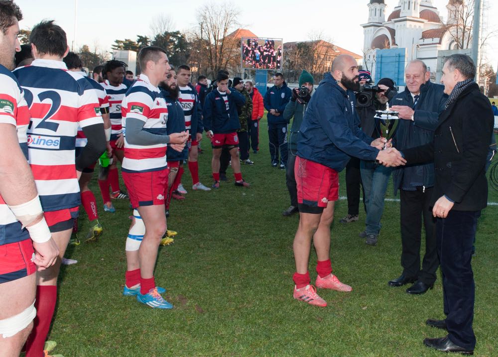 Principele Radu a fost prezent la finala Cupei Regelui la Rugby, 3 decembrie 2016 ©Daniel Angelescu
