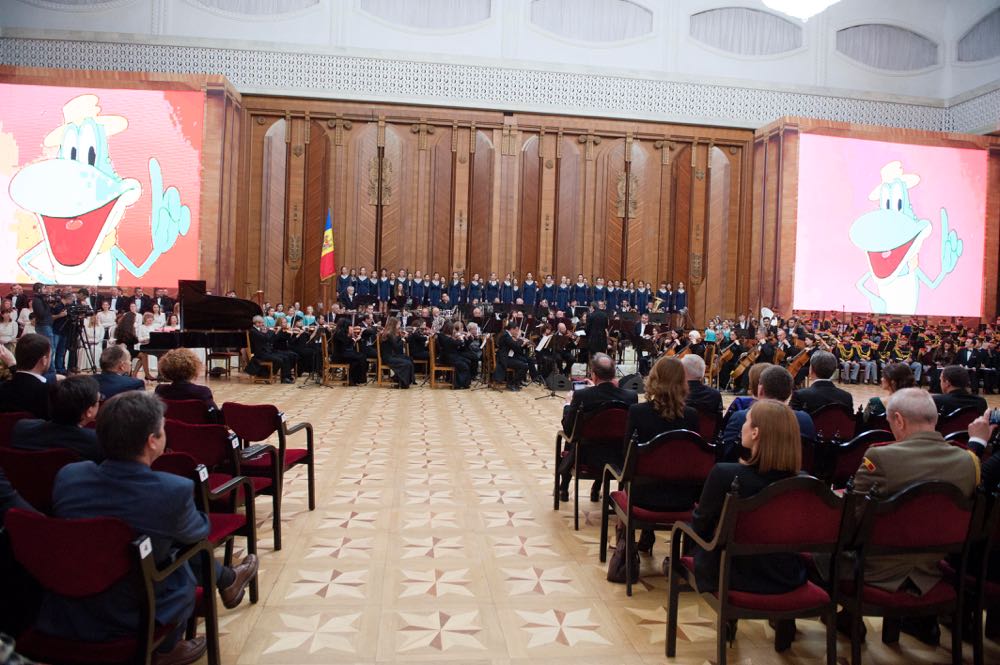 Festivitatea de omagiere a Casei Regale, la aniversarea a 150 de ani de la fondare, la Palatul Republicii din Chișinău, 12 decembrie 2016 ©Daniel Angelescu