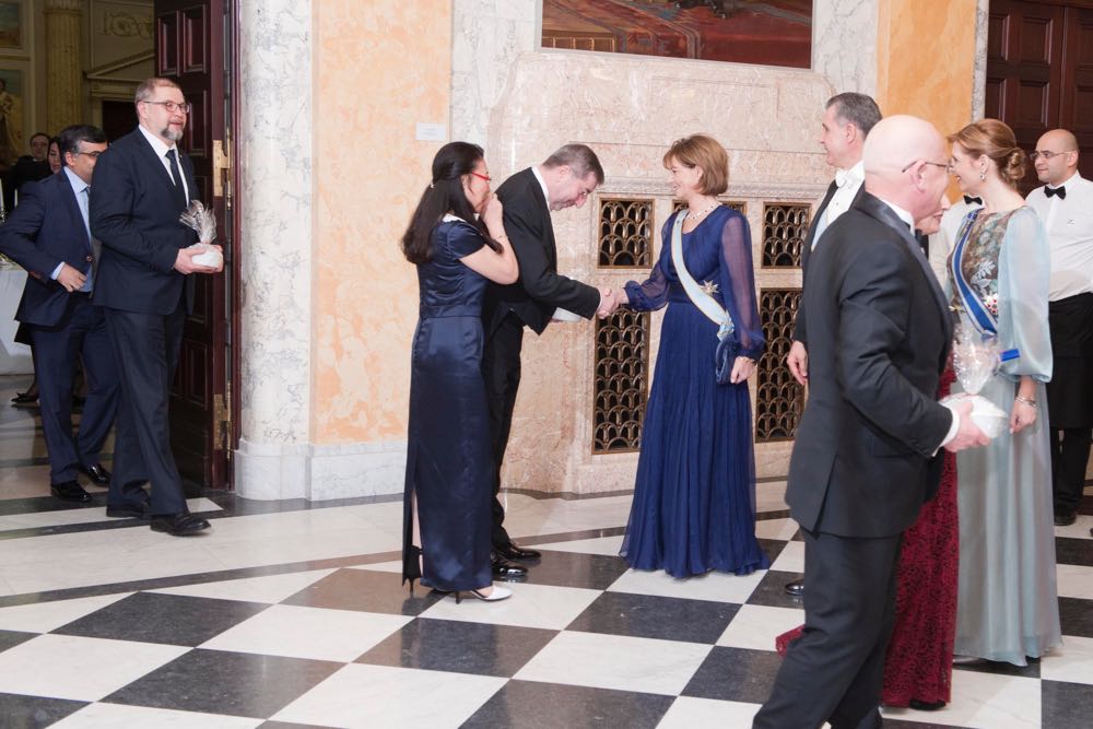 150 de ani de diplomatie regala; Familia Regala si Corpul Diplomatic la Palatul Regal Bucuresti, 14 decembrie 2016 ©Daniel Angelescu