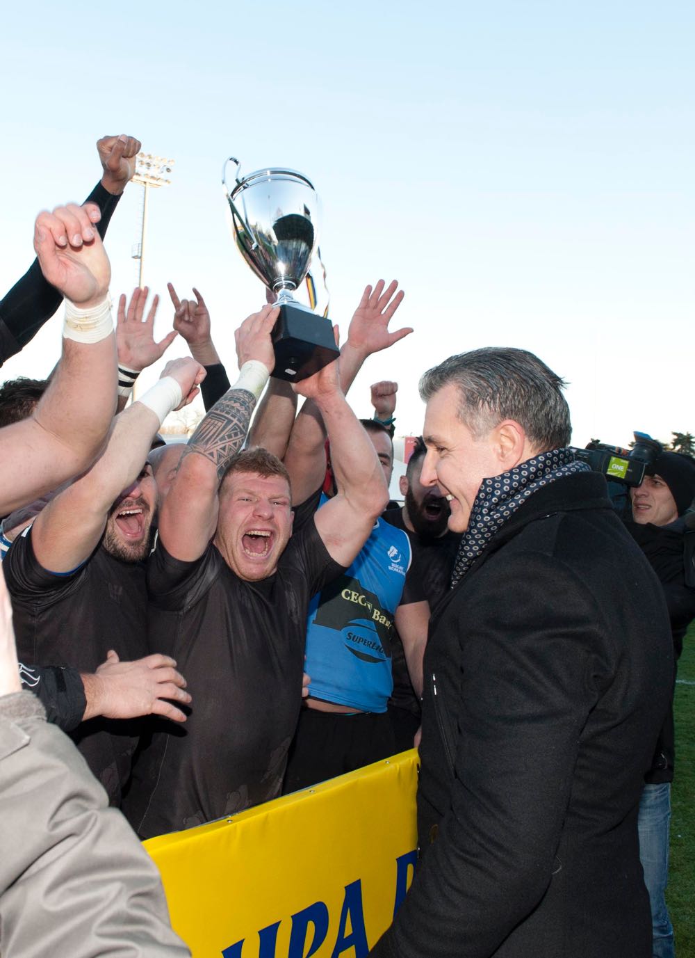 Principele Radu a fost prezent la finala Cupei Regelui la Rugby, 3 decembrie 2016 ©Daniel Angelescu