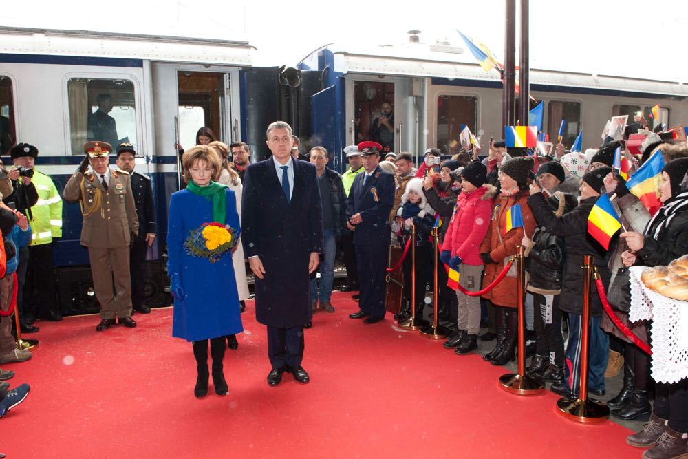 Sosirea Familiei Regale la Gara Bușteni, 1 decembrie 2016 ©Daniel Angelescu