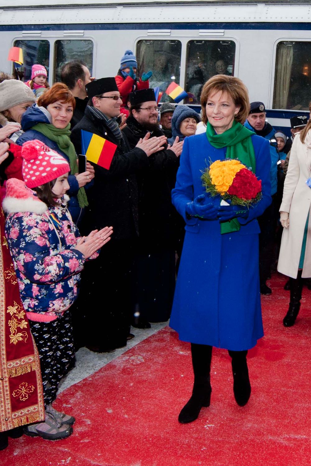 Sosirea Familiei Regale la Gara Predeal, 1 decembrie 2016 ©Daniel Angelescu