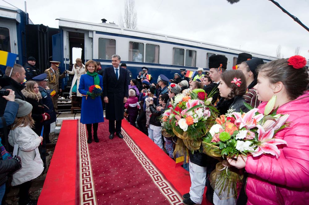 Primirea Familiei Regale în Gara Codlea, 1 decembrie 2016 ©Daniel Angelescu