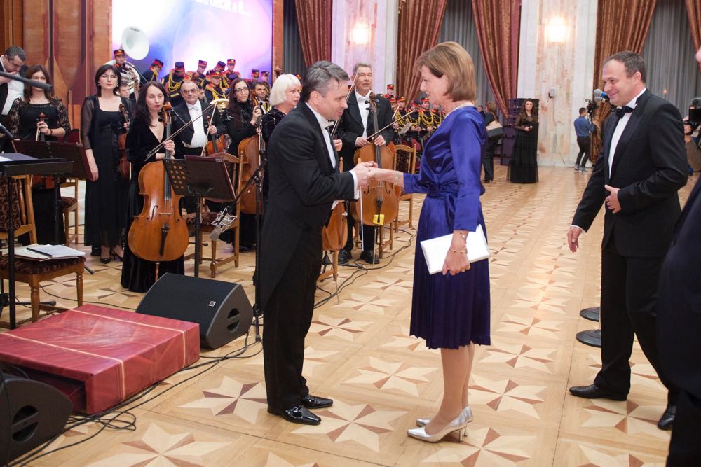 Festivitatea de omagiere a Casei Regale, la aniversarea a 150 de ani de la fondare, la Palatul Republicii din Chișinău, 12 decembrie 2016 ©Daniel Angelescu