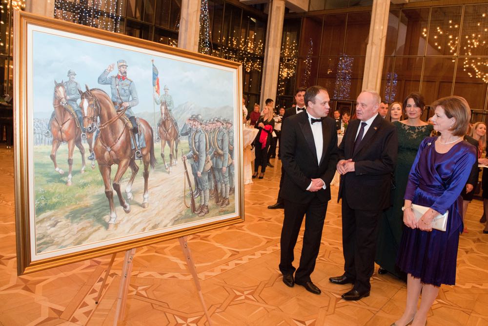 Festivitatea de omagiere a Casei Regale, la aniversarea a 150 de ani de la fondare, la Palatul Republicii din Chișinău, 12 decembrie 2016 ©Daniel Angelescu