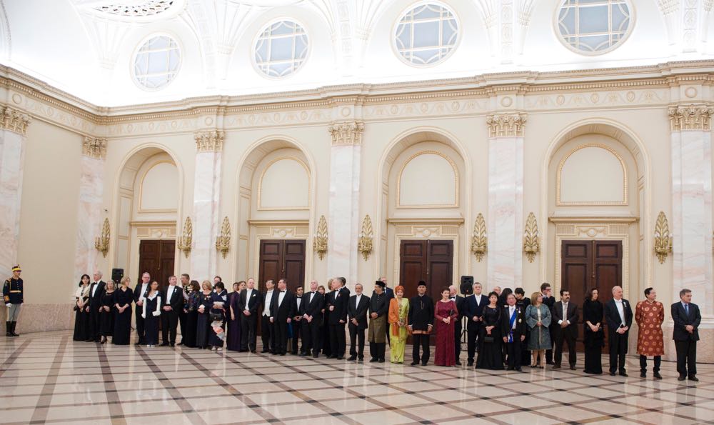 150 de ani de diplomatie regala; Familia Regala si Corpul Diplomatic la Palatul Regal Bucuresti, 14 decembrie 2016 ©Daniel Angelescu