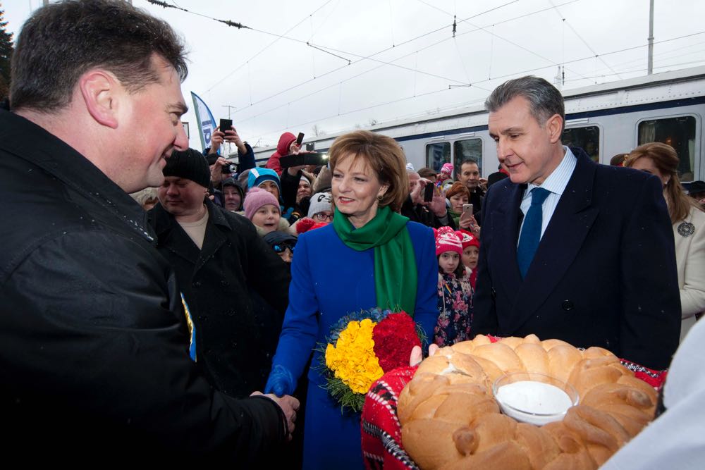 Sosirea Familiei Regale la Gara Predeal, 1 decembrie 2016 ©Daniel Angelescu