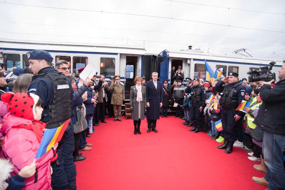 Trenul Regal la Marasesti, Adjud si Bacau, 15 decembrie 2016 ©Daniel Angelescu